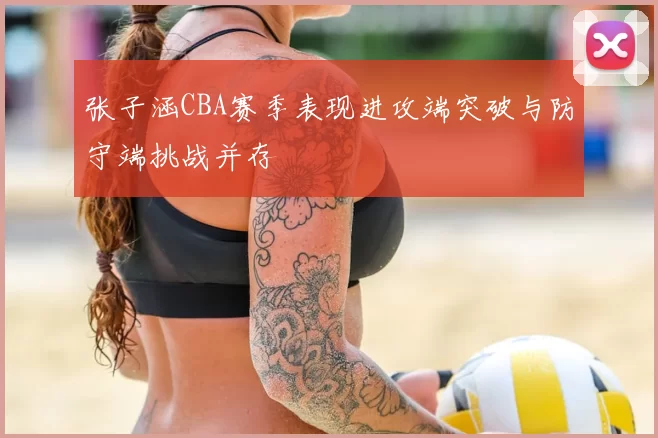 张子涵CBA赛季表现进攻端突破与防守端挑战并存