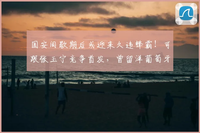 国安间歇期后或迎来久违锋霸！可跟张玉宁竞争首发，曾留洋葡萄牙_中超_球迷_本赛季
